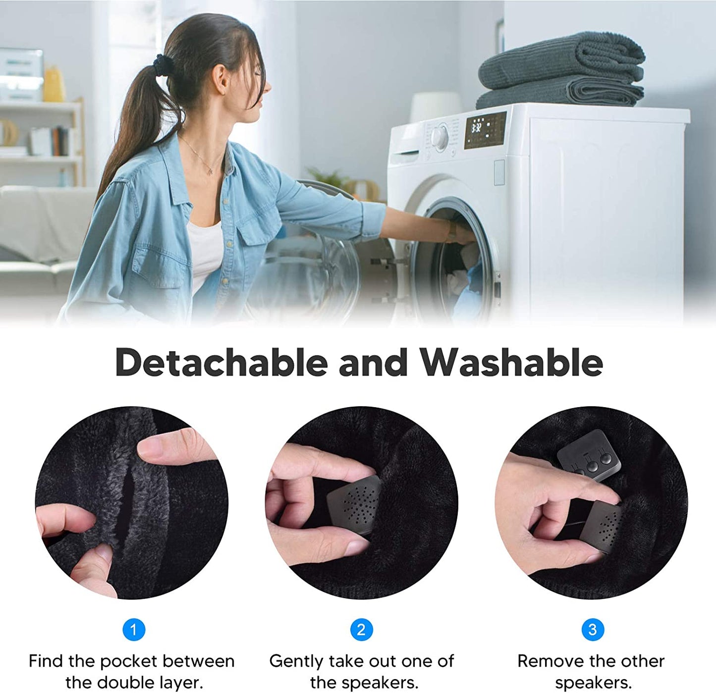 Bluetooth Beanie Hat Headphone