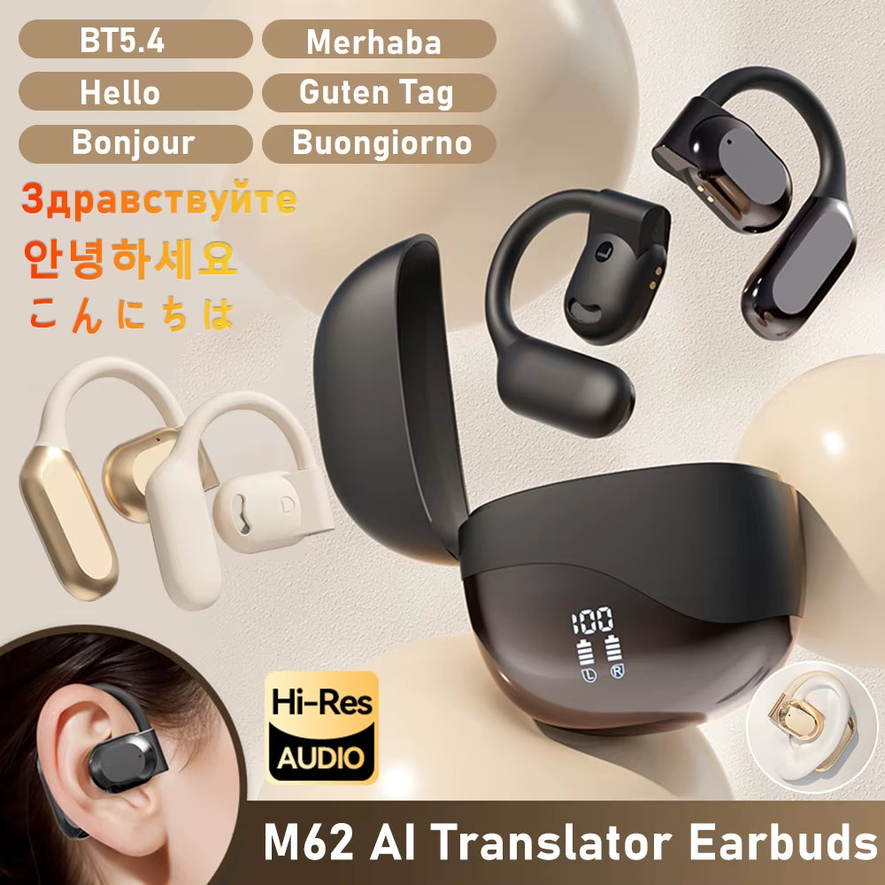 Real Time AI Translator Earbuds