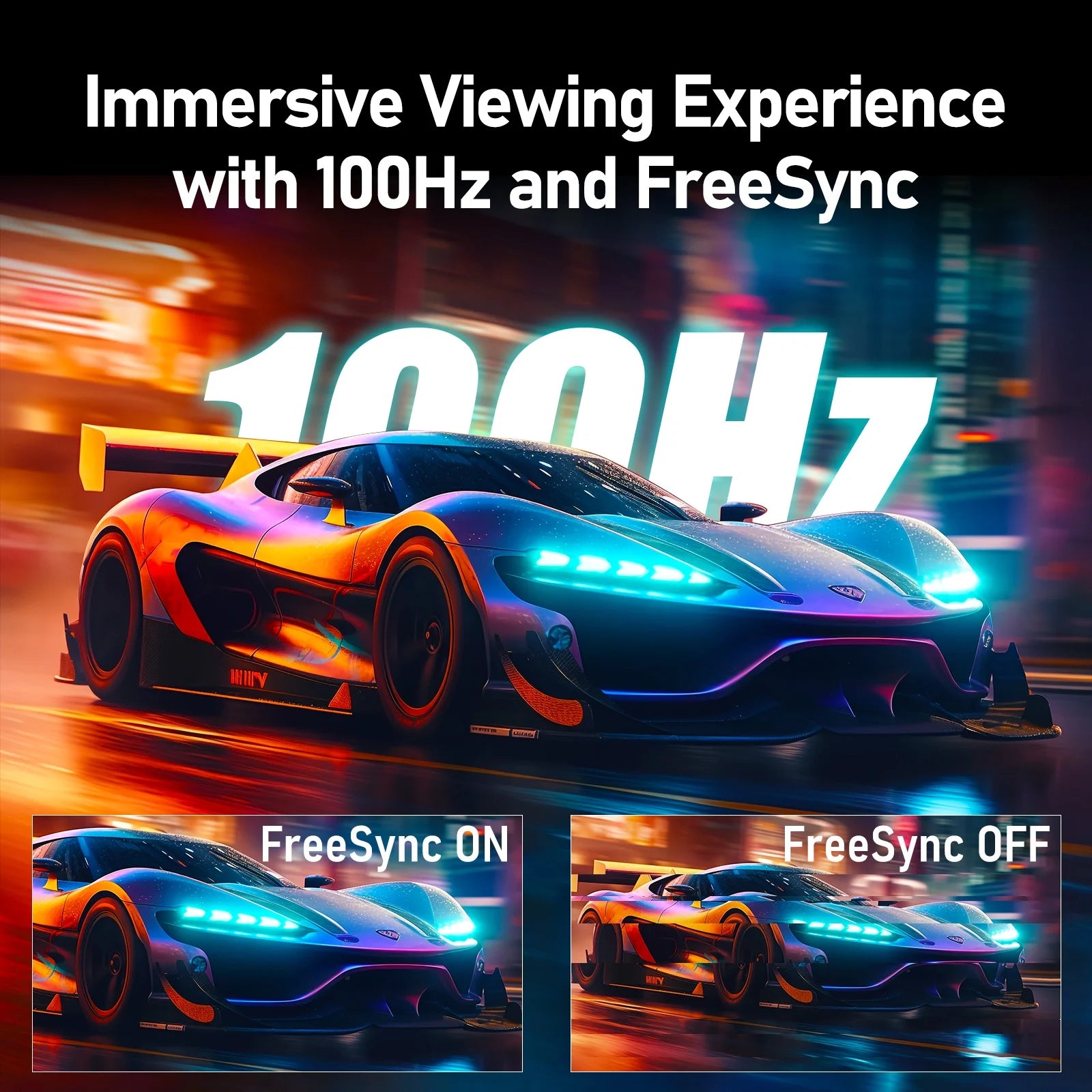 Frameless Built-In Speakers 27 Inch Curved Monitor