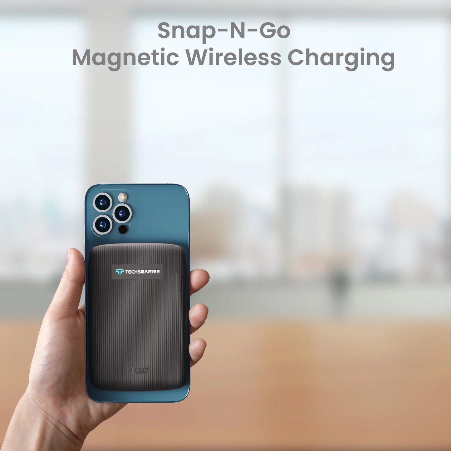 Magnetic 10000Mah Wireless Power Bank