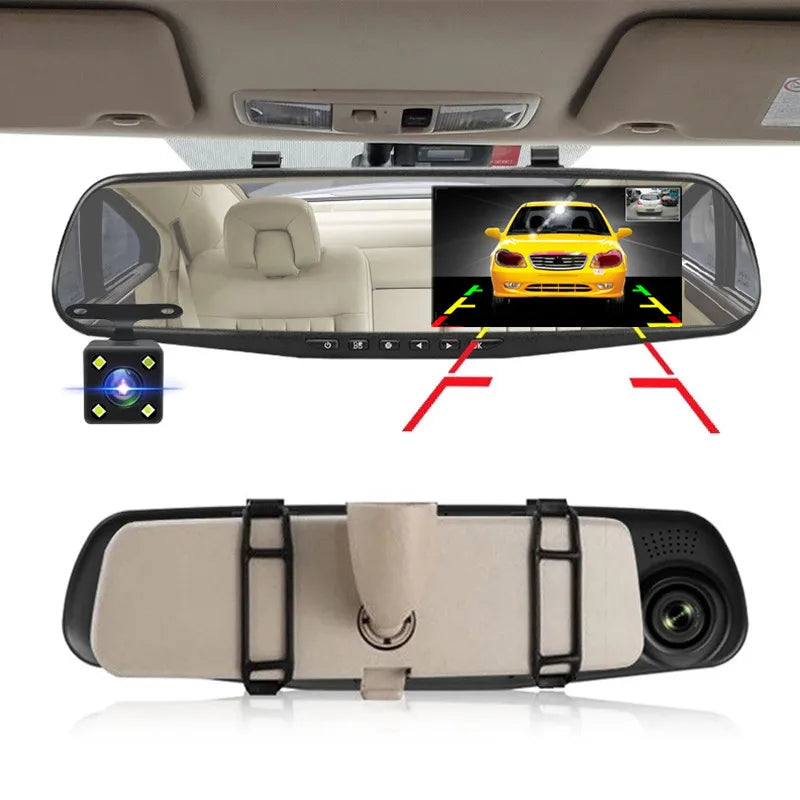 Mirror Dual Lens Car Recorder