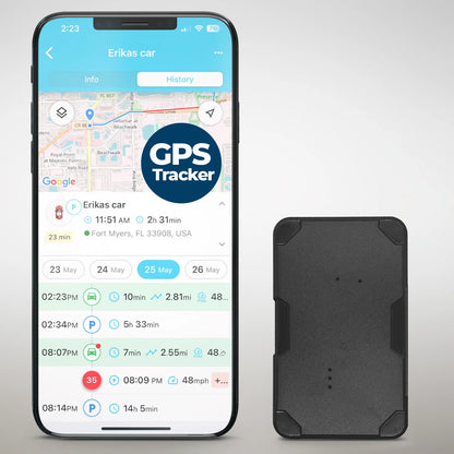 Small Magnetic GPS Tracker for Vehicles