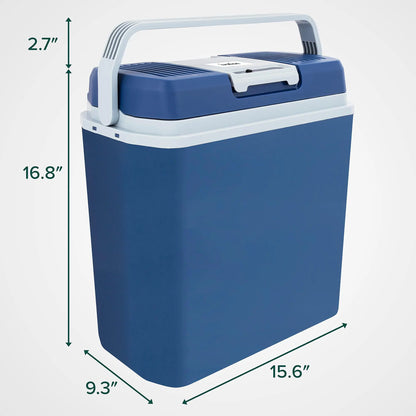24L Portable Thermoelectric Cooler & Warmer
