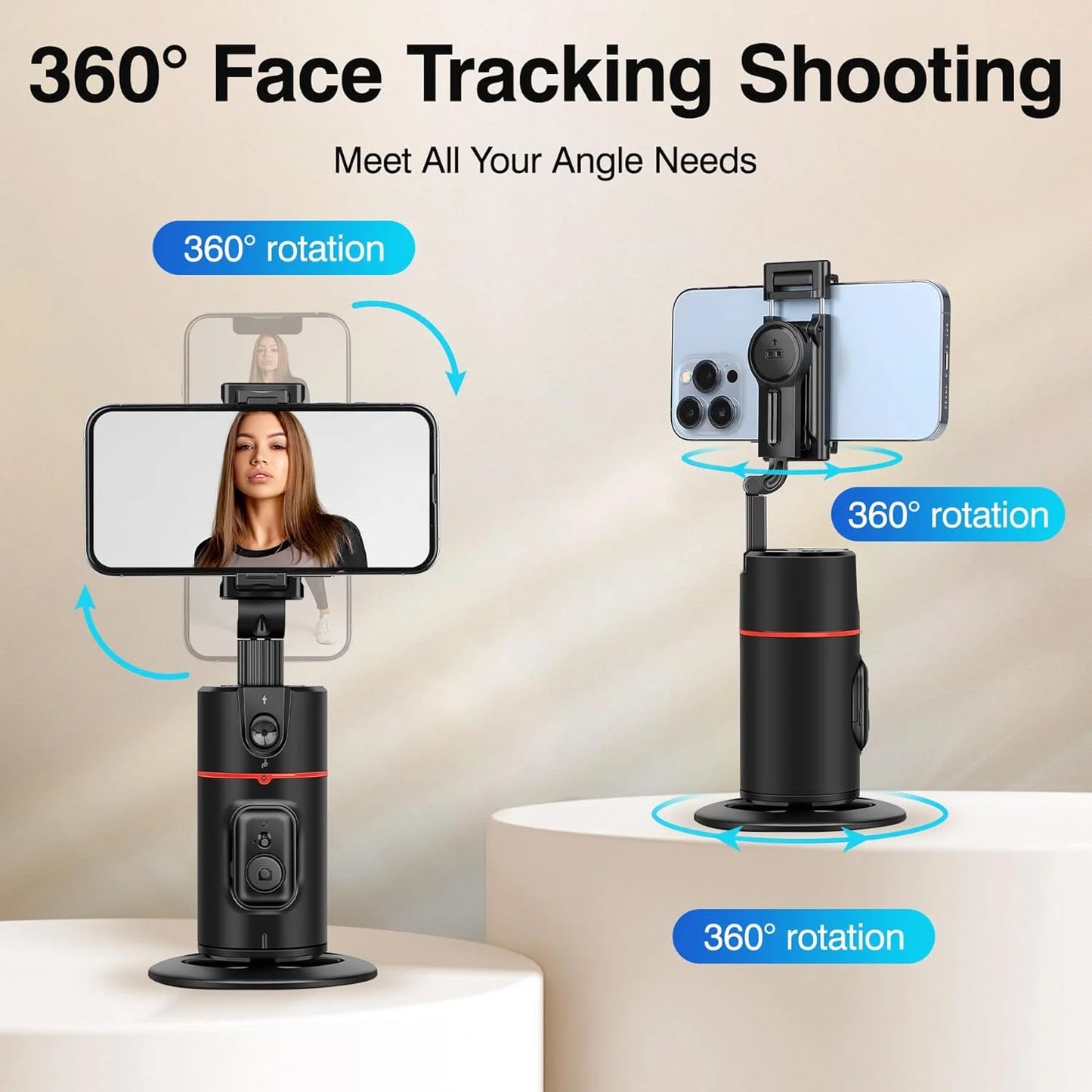 Auto Face Tracking Phone Holder Tripod