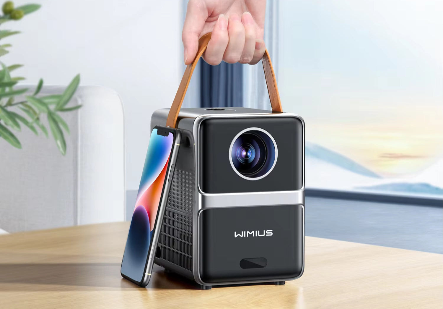 Portable 18000Lumens 5G Wifi Bluetooth Theater Projector