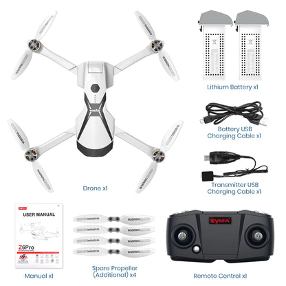 Z6Pro Foldable GPS Drone with 4K HD Camera