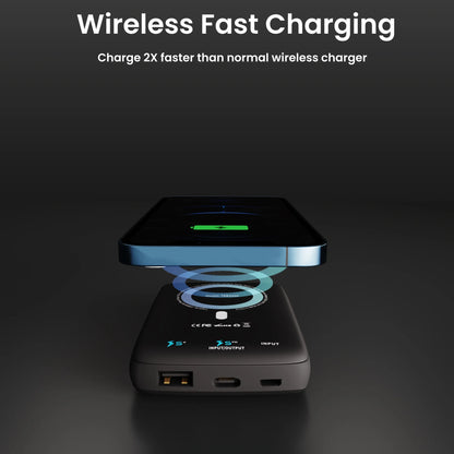 Magnetic 10000Mah Wireless Power Bank