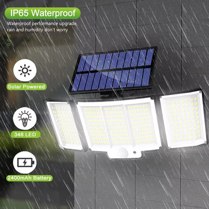328/348 LED Integrated Solar Outdoor Lights