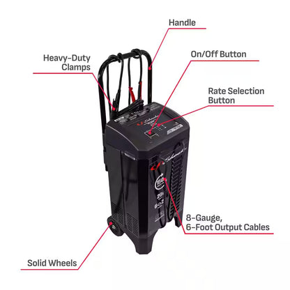 Fully Automatic Wheeled Battery Charger