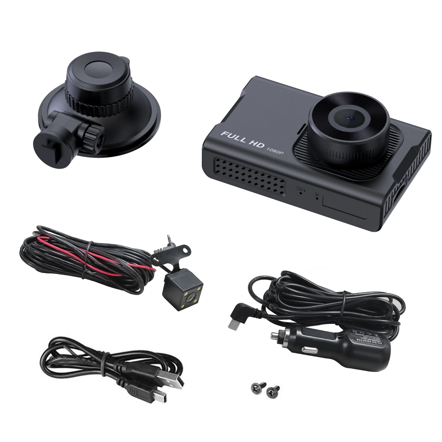 Car Camera with 3-Inch LCD Display