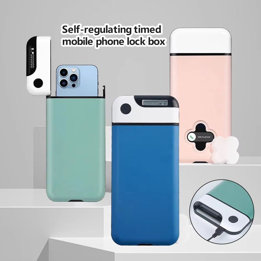 Portable Mobile Phone Lock Box Timer