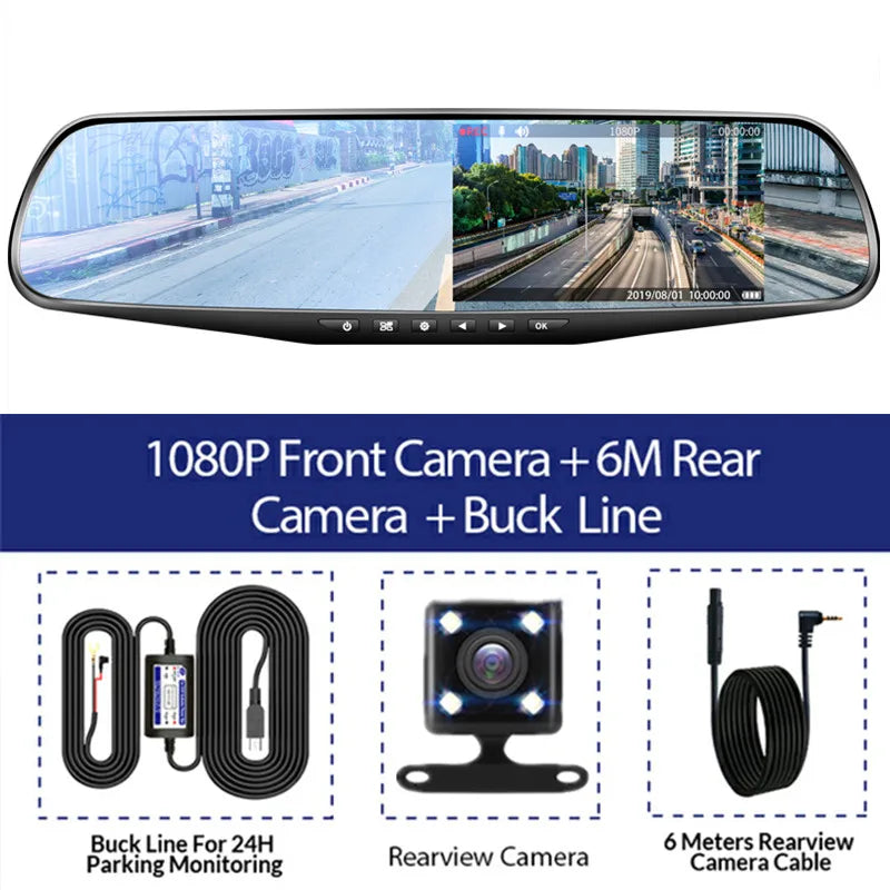 Mirror Dual Lens Car Recorder