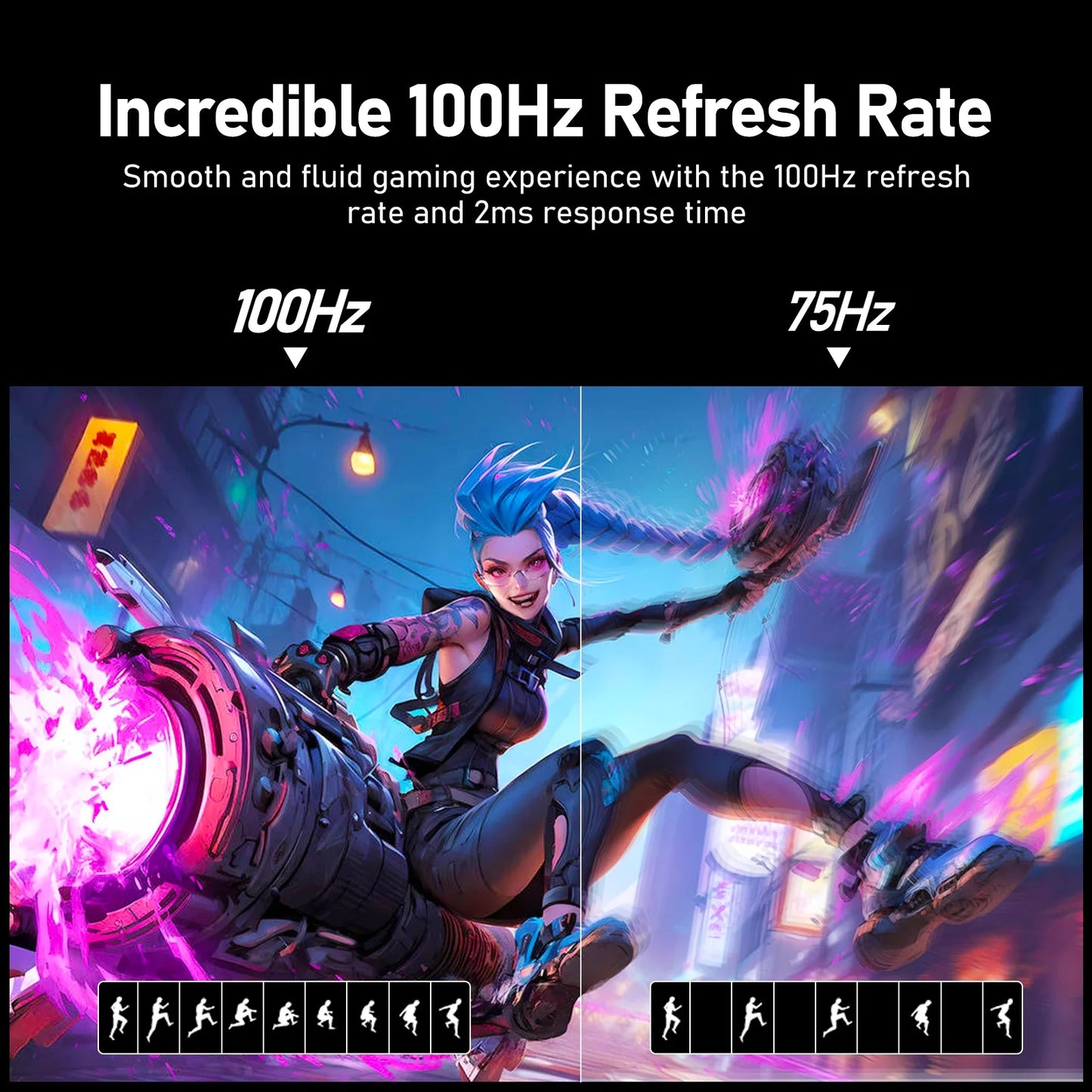 Frameless Built-In Speakers 27 Inch Curved Monitor