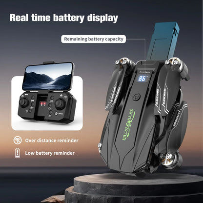 4K Professional Dual Camera 6CH Foldable Drone