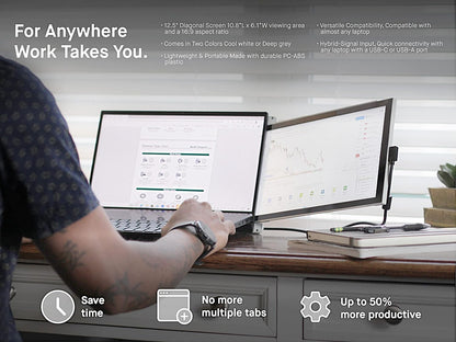 Lite Mobile Pixels Portable Monitor for Laptops 