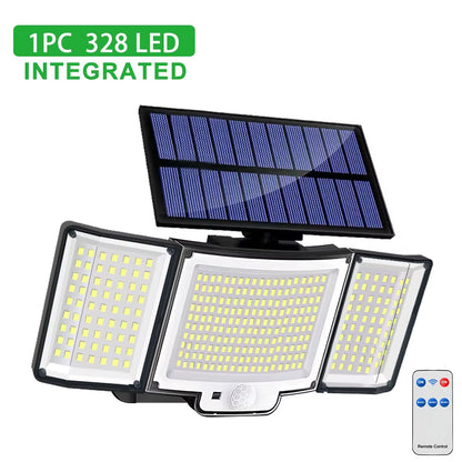 328/348 LED Integrated Solar Outdoor Lights