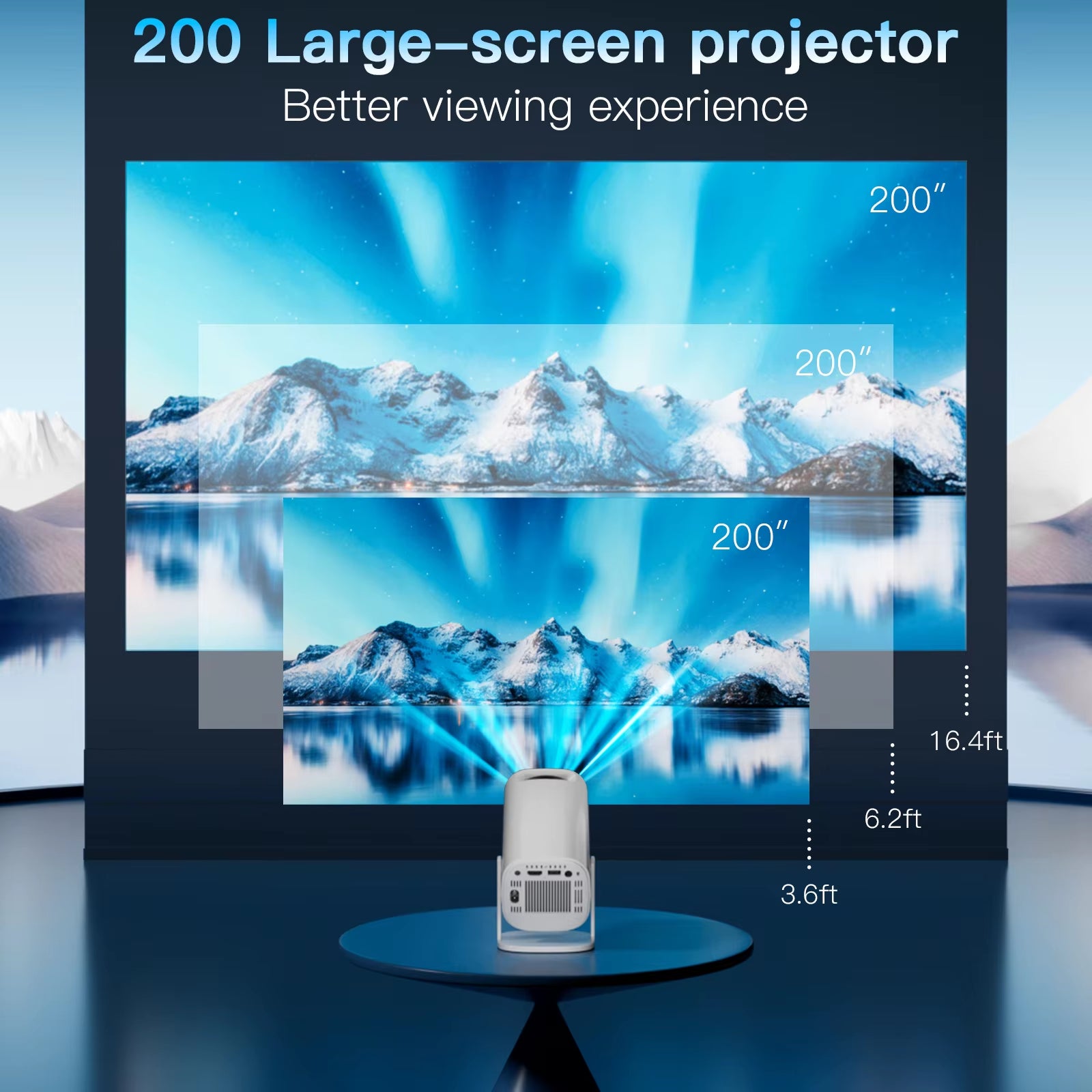 Smart Mini Portable Projector