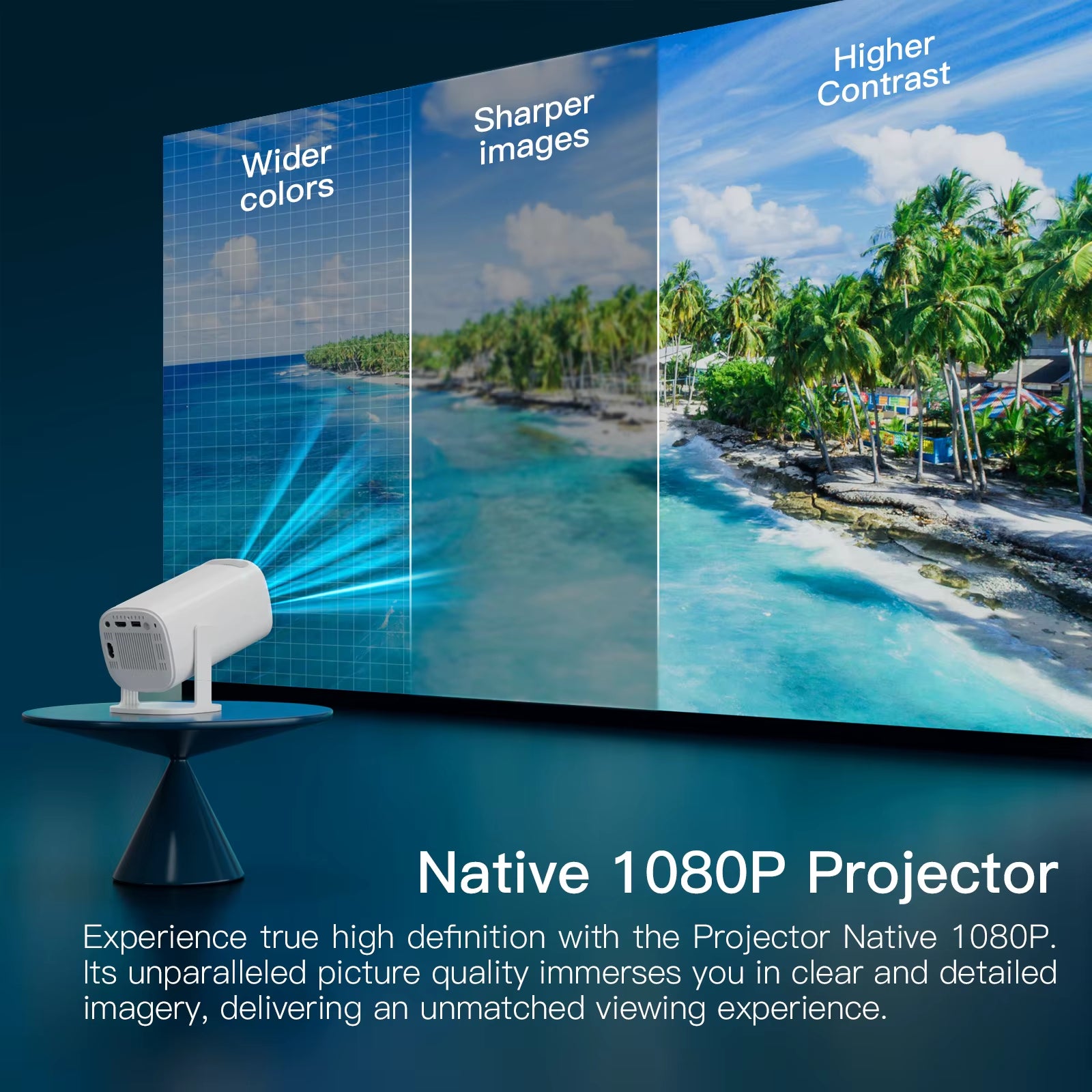 Smart Mini Portable Projector