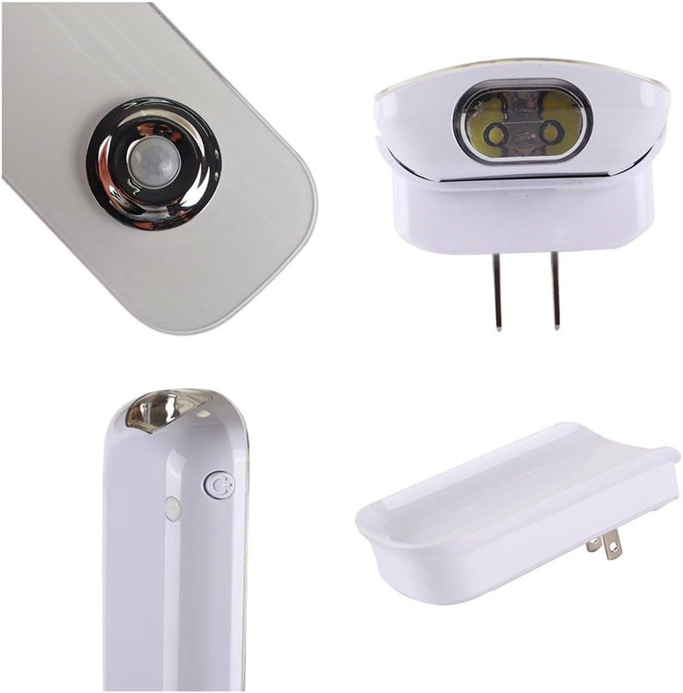3-In-1 LED Night Light with Motion Sensor & Flashlight