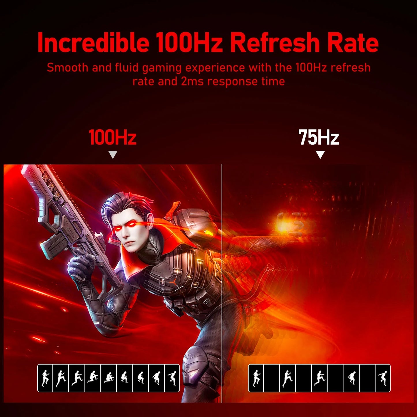 Frameless Built-In Speakers 27 Inch Curved Monitor