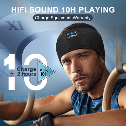 Breathable Music Headband with Bluetooth