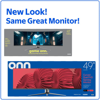 49" 3840 X 1080P Curved Dual FHD Gaming Monitor