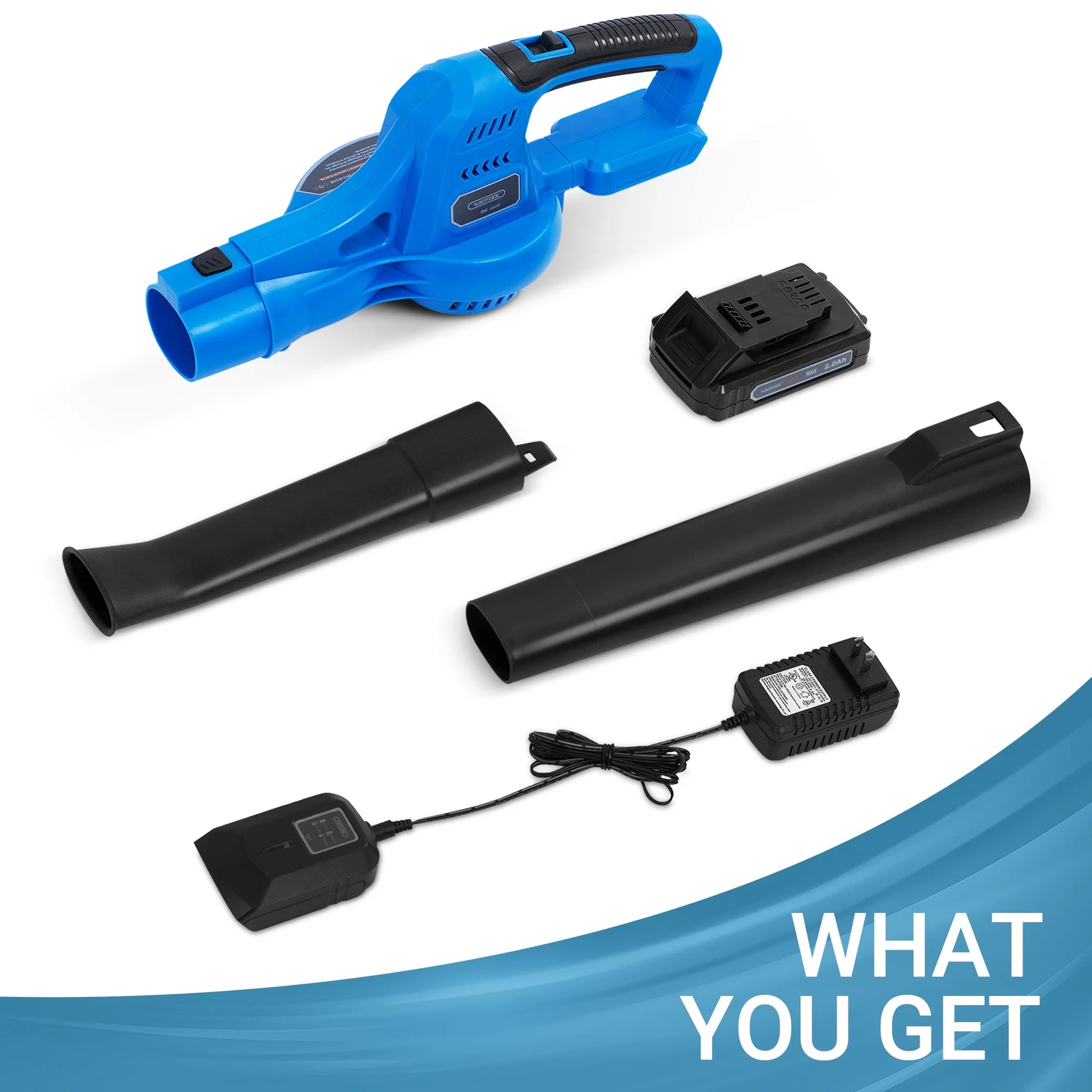 Leaf Blower 20V Cordless Electric Leaf Vacuum