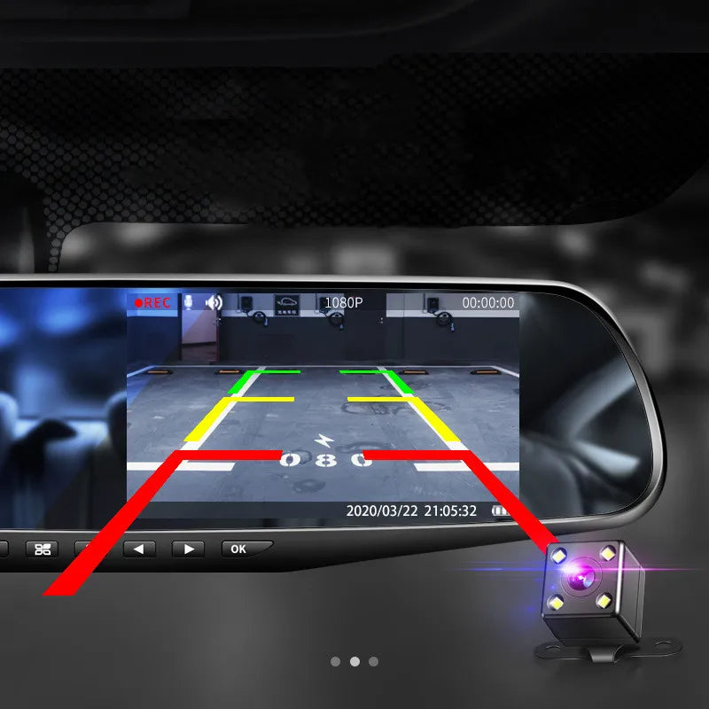 Mirror Dual Lens Car Recorder