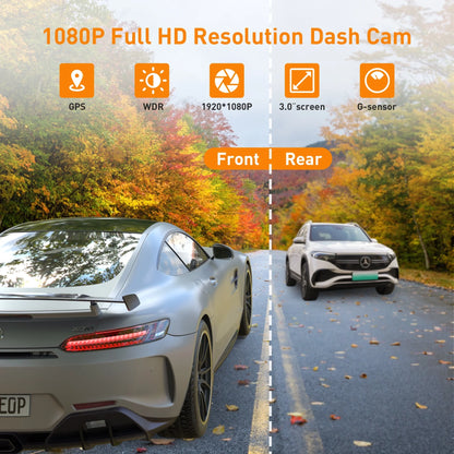 Car Camera with 3-Inch LCD Display