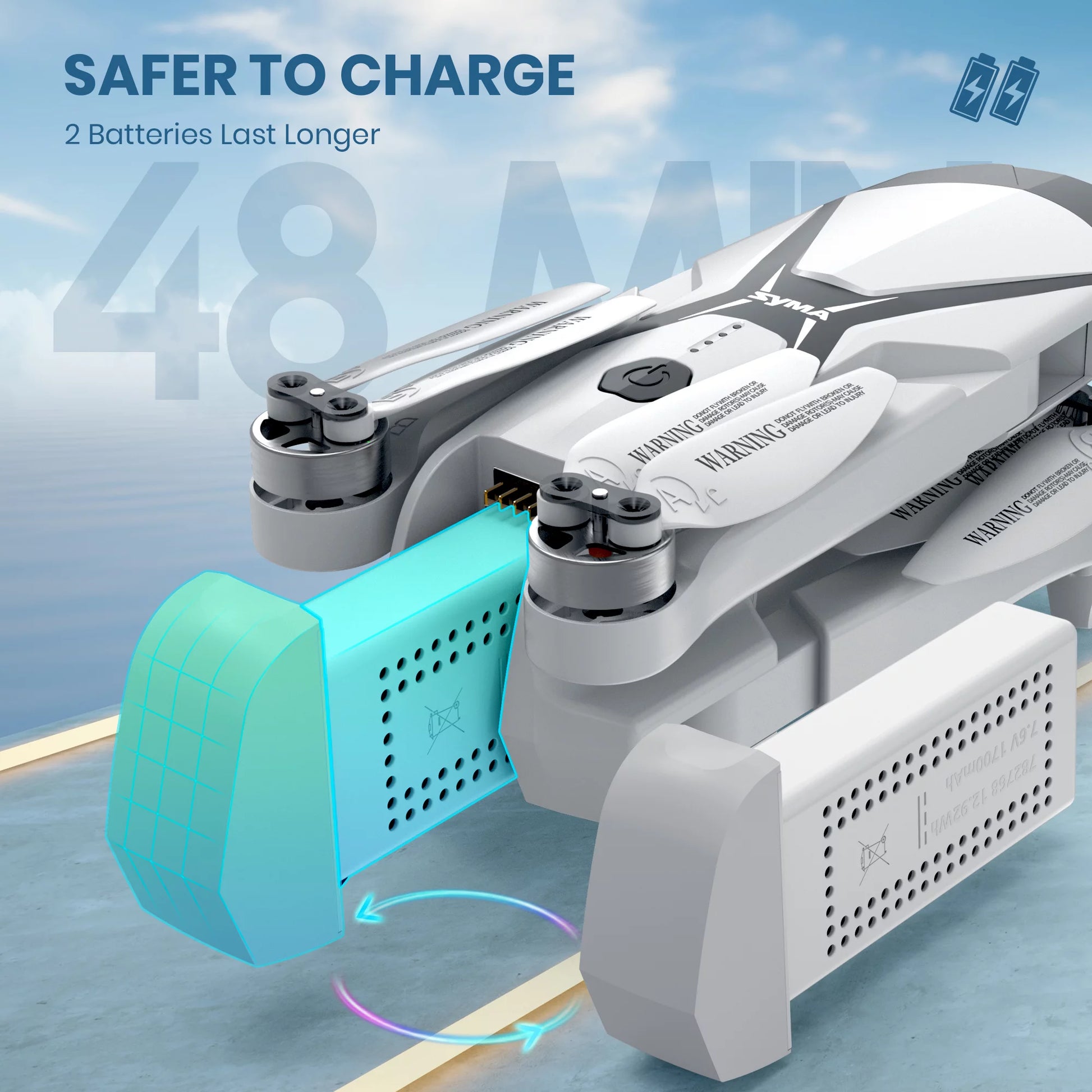 Z6Pro Foldable GPS Drone with 4K HD Camera