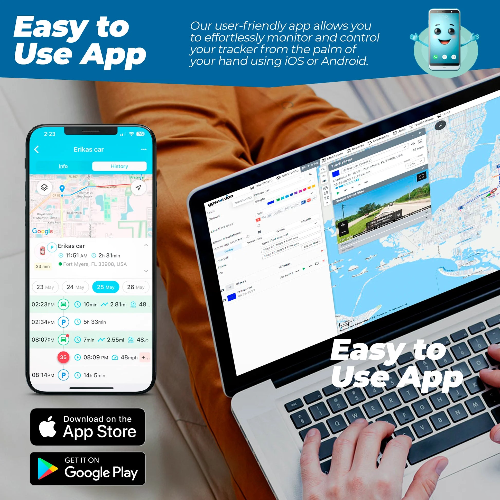 Small Magnetic GPS Tracker for Vehicles