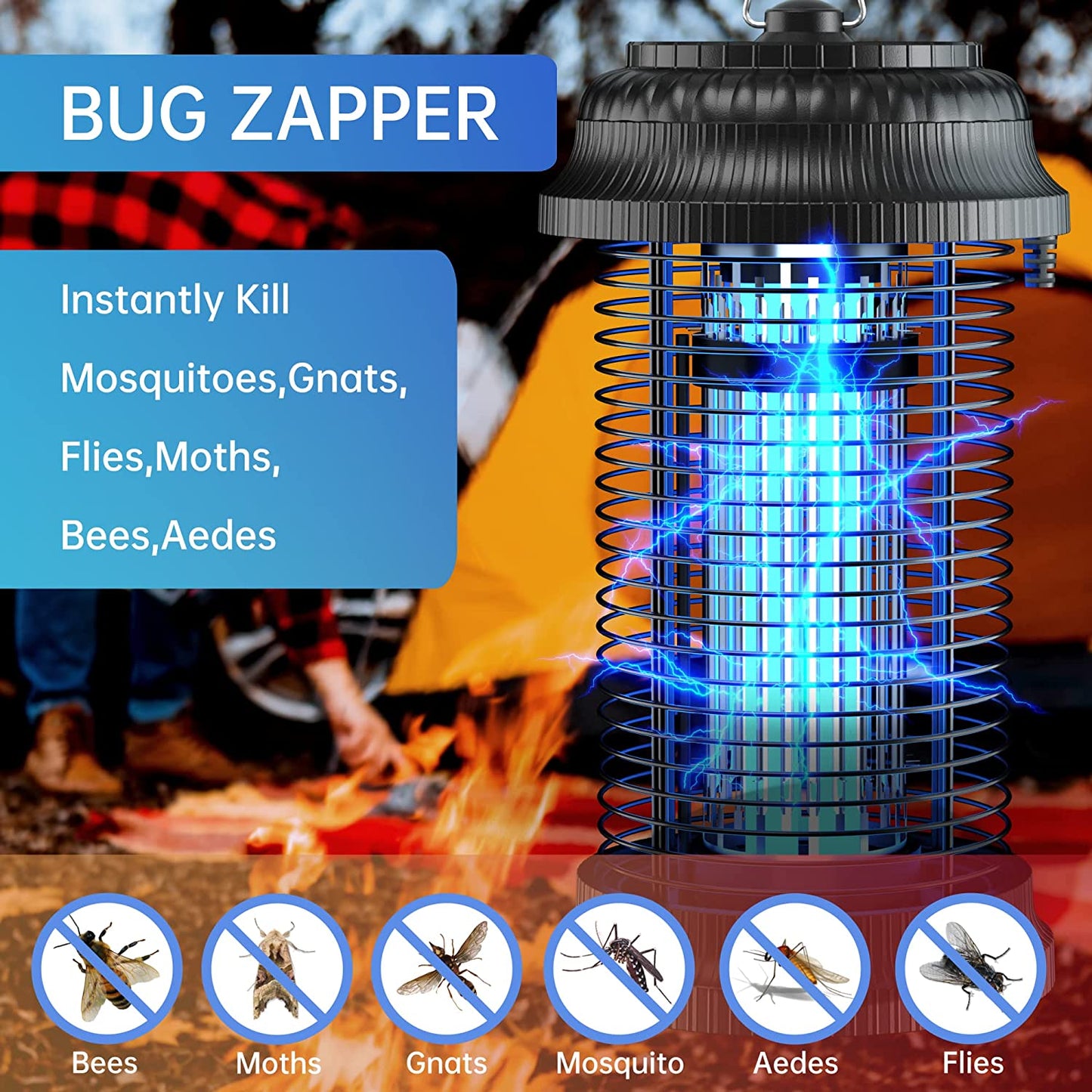 4200V Electric Mosquito Zappers