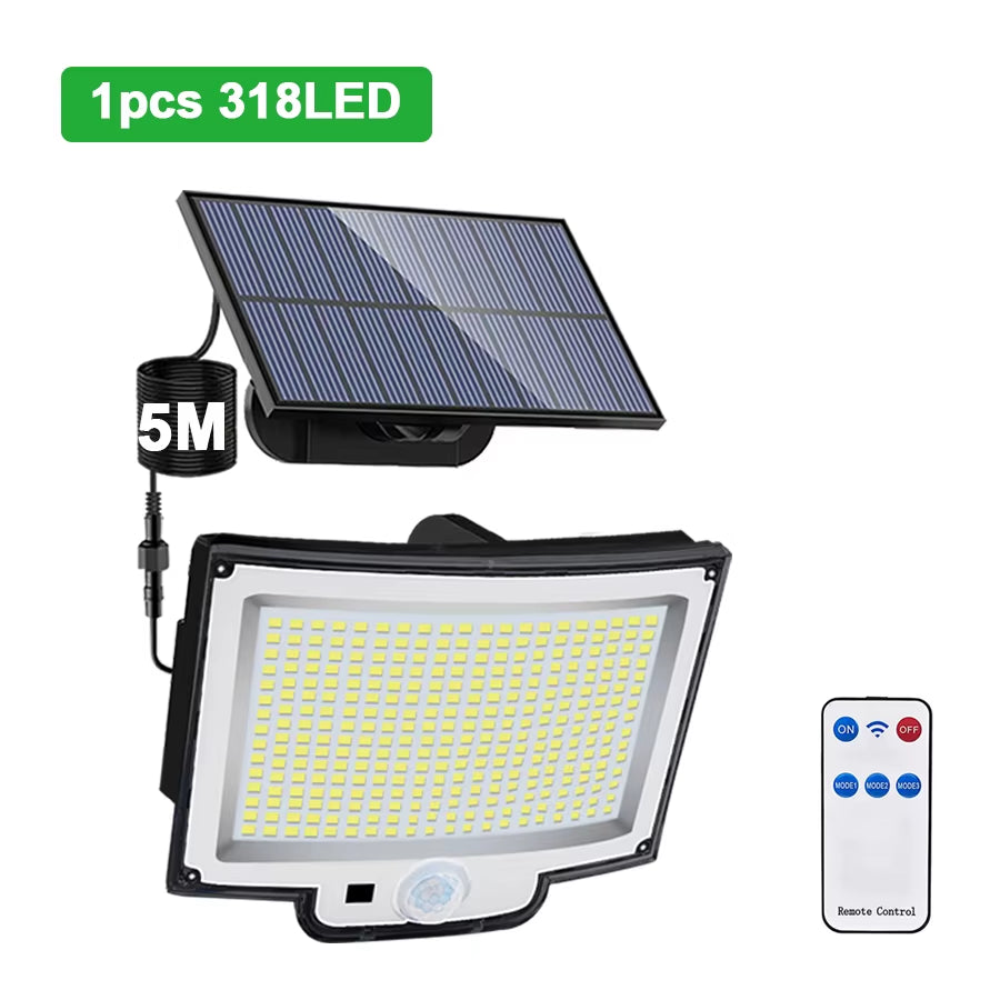 328/348 LED Integrated Solar Outdoor Lights