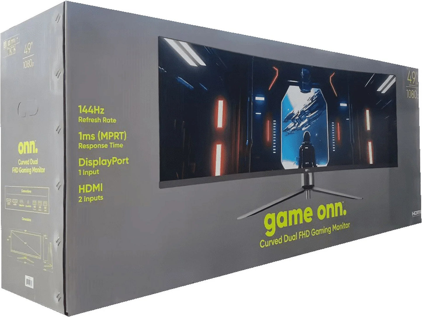 49" 3840 X 1080P Curved Dual FHD Gaming Monitor