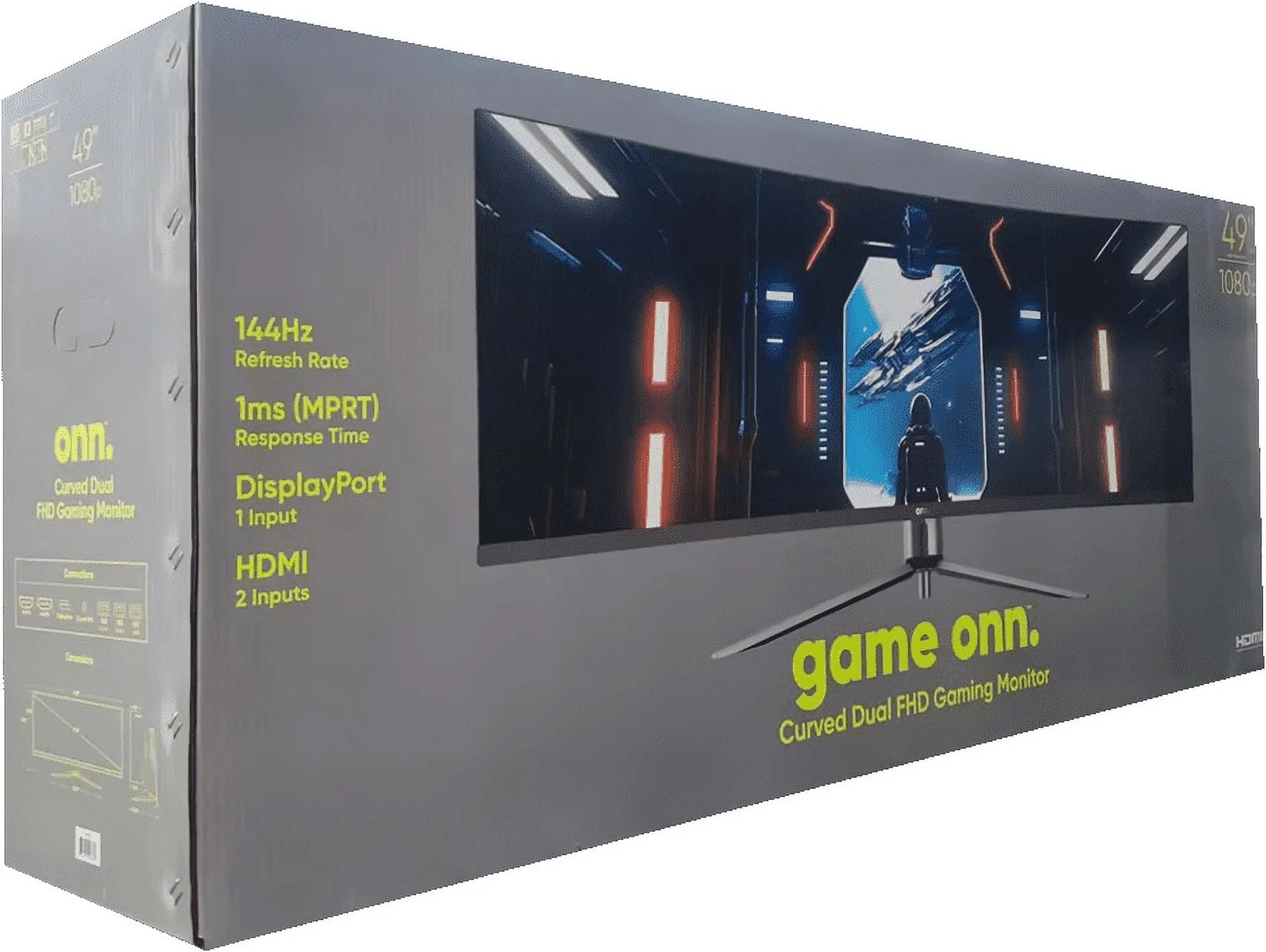 49" 3840 X 1080P Curved Dual FHD Gaming Monitor