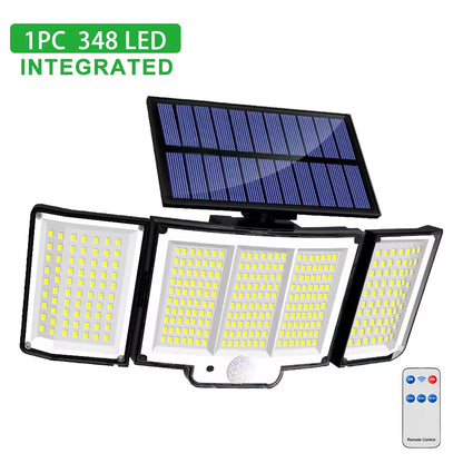 328/348 LED Integrated Solar Outdoor Lights
