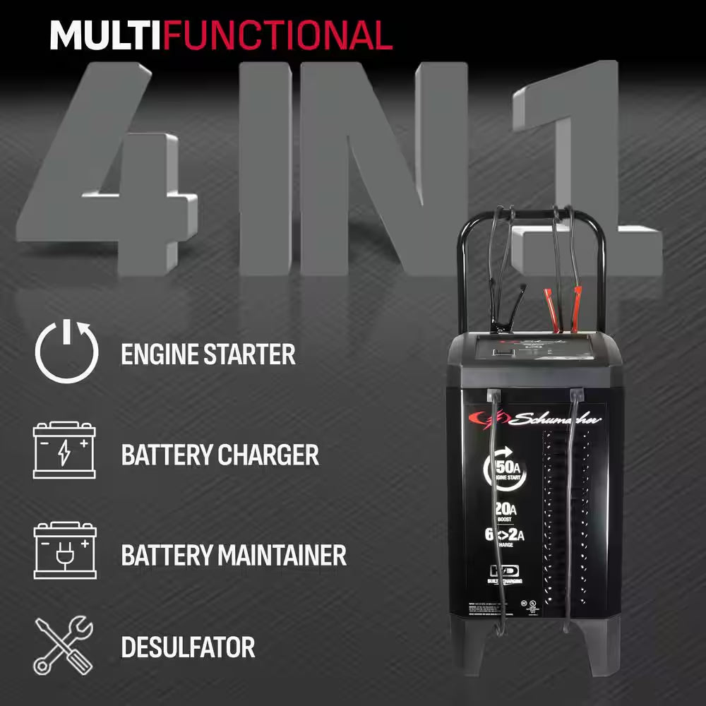 Fully Automatic Wheeled Battery Charger