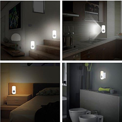 3-In-1 LED Night Light with Motion Sensor & Flashlight