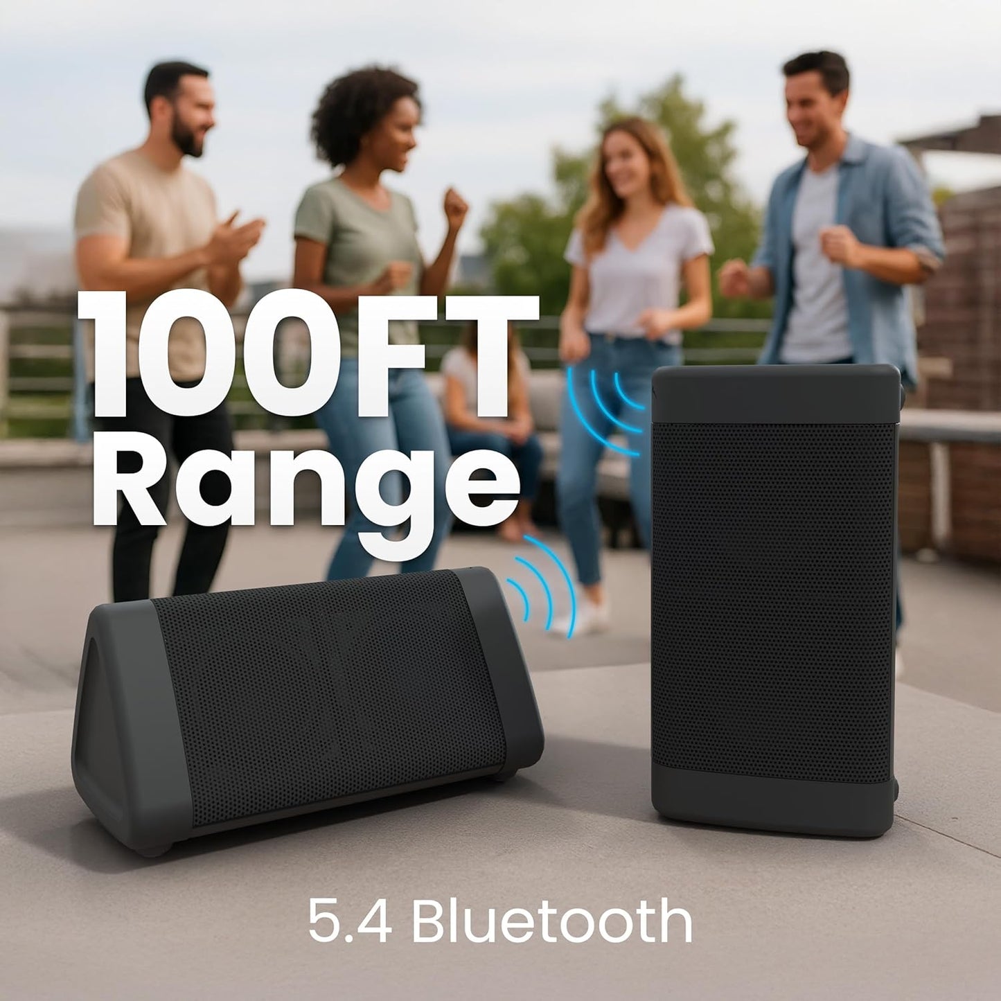 Angle 3 Portable Bluetooth 5.4 Speaker